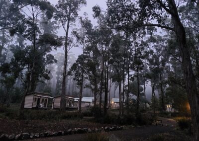 Accommodation at dusk