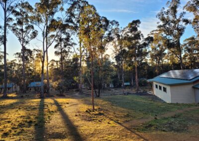 Sunrise at the centre